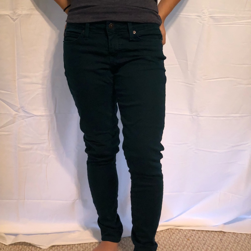 💕 Just USA dark green jeans size 5